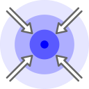 center, focus, move, strategic, tactic, together svg vector icon