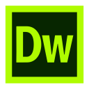 adobe, cc, cloud, creative, dreamweaver svg vector icon