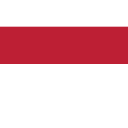 ensign, flag, indonesia, nation svg vector icon