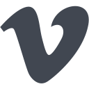 vimeo svg vector icon