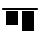align,horizontal,top icon