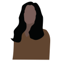 business lady, business woman, corporate lawyer, person, woman director, woman head svg vector icon