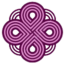 mauveknot,knot,knotting icon