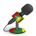 foam, mic, reggae icon