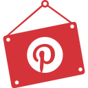 pinterest svg vector icon