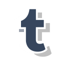 logo, media, online, social, tumblr, tumblr logo, tumblr new logo svg vector icon