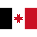 ensign, flag, nation, udmurtia svg vector icon