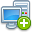 computer,add,plus icon