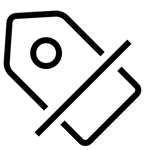 Bargain svg vector icon