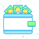 business, company, economic, finance, interprise, wallet svg vector icon