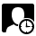 chroma,key,clock icon