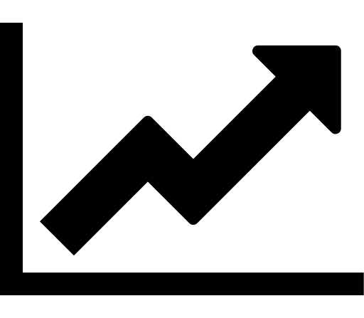 Line Chart svg vector icon