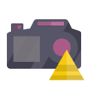 camera,pyramid icon