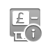 atm,pound,info icon