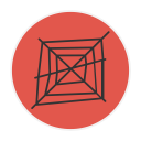 spider, web svg vector icon