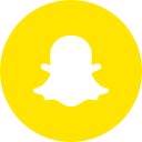 chat, internet, logo, online, snapchat, social svg vector icon