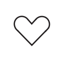 heart, love svg vector icon