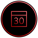 app, appointment, cal, calendar, date, schedule svg vector icon