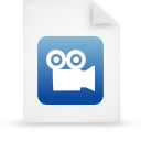 blue, document, file, paper icon