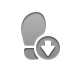log,down icon