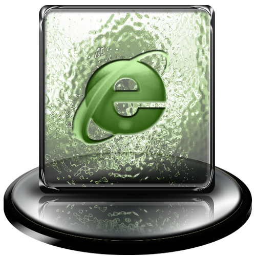 classic,green,internet,explorer icon