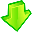 arrow,down,descend,download,fall,decrease,descending icon