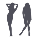agency, girls, lady, models, sexy, woman icon