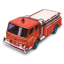 fire, pumper, truck icon