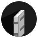 school, textbook svg vector icon