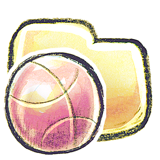 basketball, folder icon
