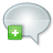 add, bubble, speech icon