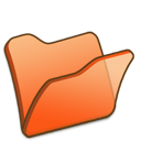 folder, orange icon