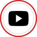 brand, logo, media, play, social, youtube svg vector icon