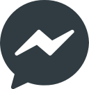 facebook, logo, media, messenger, social svg vector icon