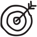 business, focus, goals, mission, office, seo, target svg vector icon