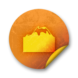 orange,grunge,sticker,badge icon