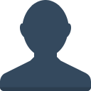 filled, profile svg vector icon