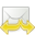all, gnome, mail, reply icon
