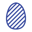 celebration day, christianity, easter, egg, holiday, line, spring svg vector icon