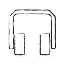 headphone, headphones, sound, speaker, volume svg vector icon