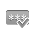 password,checkmark icon