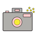 cam, camera, photography, photos svg vector icon