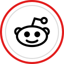 brand, logo, media, reddit, social svg vector icon