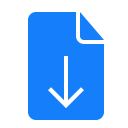 document, download svg vector icon