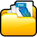adobe, files, my, photoshop icon