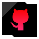 company, github, logo, media, social svg vector icon