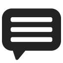 comment, communication, message, messages svg vector icon