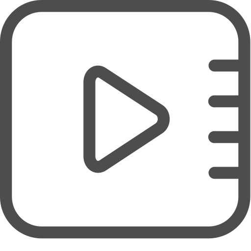 Video svg vector icon