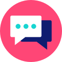 chat, communication, conversation, dialogue, help desk, message bubbles, online support svg vector icon