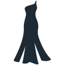 bride, clothes, clothing, dress, fashion, wedding, woman svg vector icon
